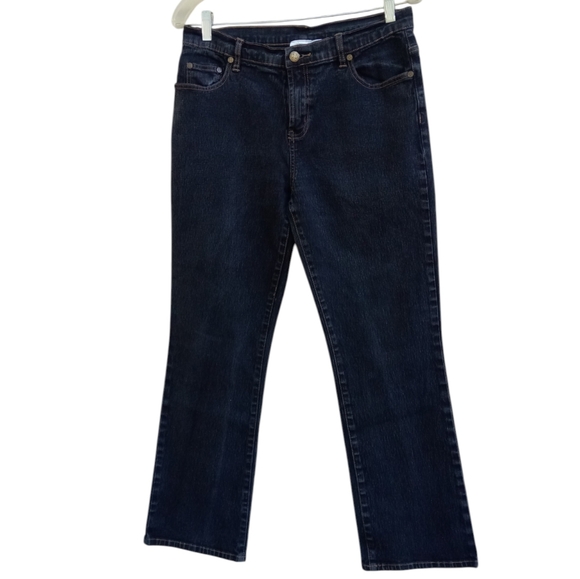 DG2 by Diane Gilman black jeans sz 10P - Picture 1 of 10